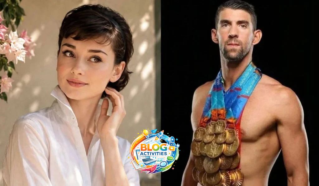 audrey hepburn and michael phelps