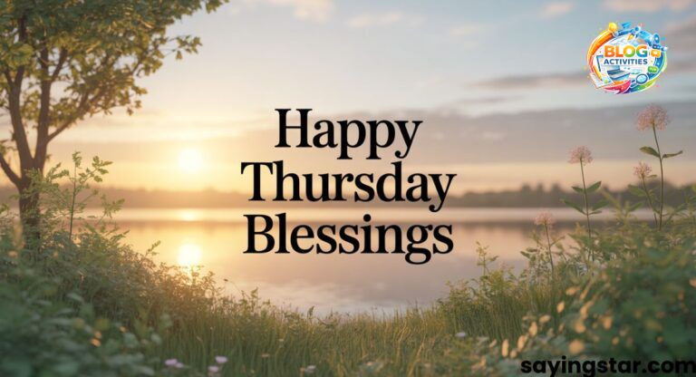 thursday morning blessings